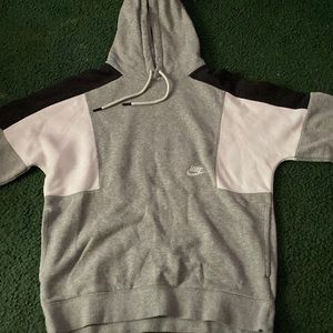 I am selling a grey, black, white nike sweatshirt